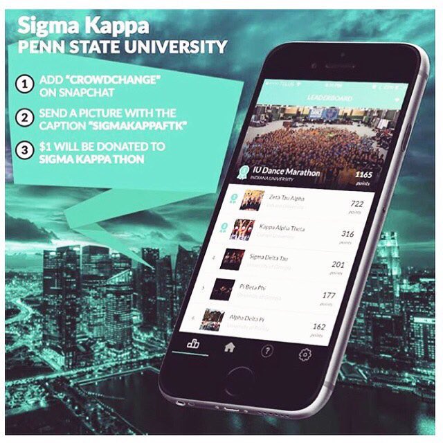 NinaDavuluri's tweet photo. Hey guys! Easy way to support @CMNHospitals via @THON &amp; @SigmaKappaPSU! Cc: @SigmaKappa #FTK #Miracles #DoveLove 💜 https://t.co/K0i30Wb2X5