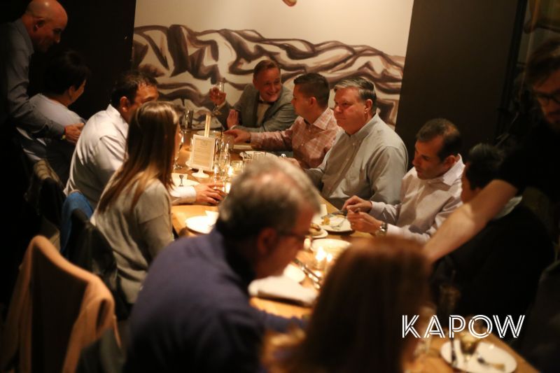 KapowEvents's tweet photo. . @deltafaucet enjoys the fresh, locally sourced fare at the #Chicago hot spot, @OakandChar: https://t.co/Y31n15itLK https://t.co/WQWfW0QVYL