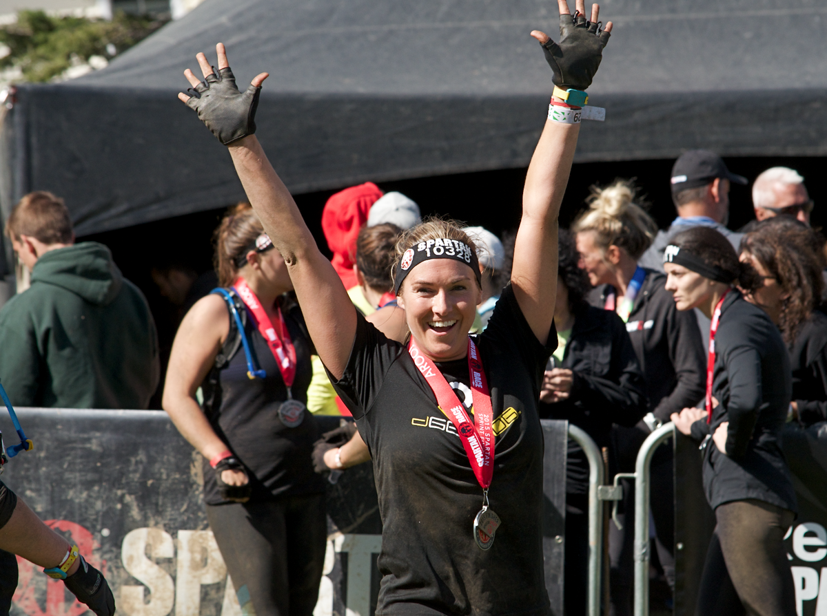dgearog's tweet photo. That feeling you get when you reach the finish &amp; achieve your goal. #motivationmonday with #dgearog . #ocr #fitfam https://t.co/NmH5FGkcWd