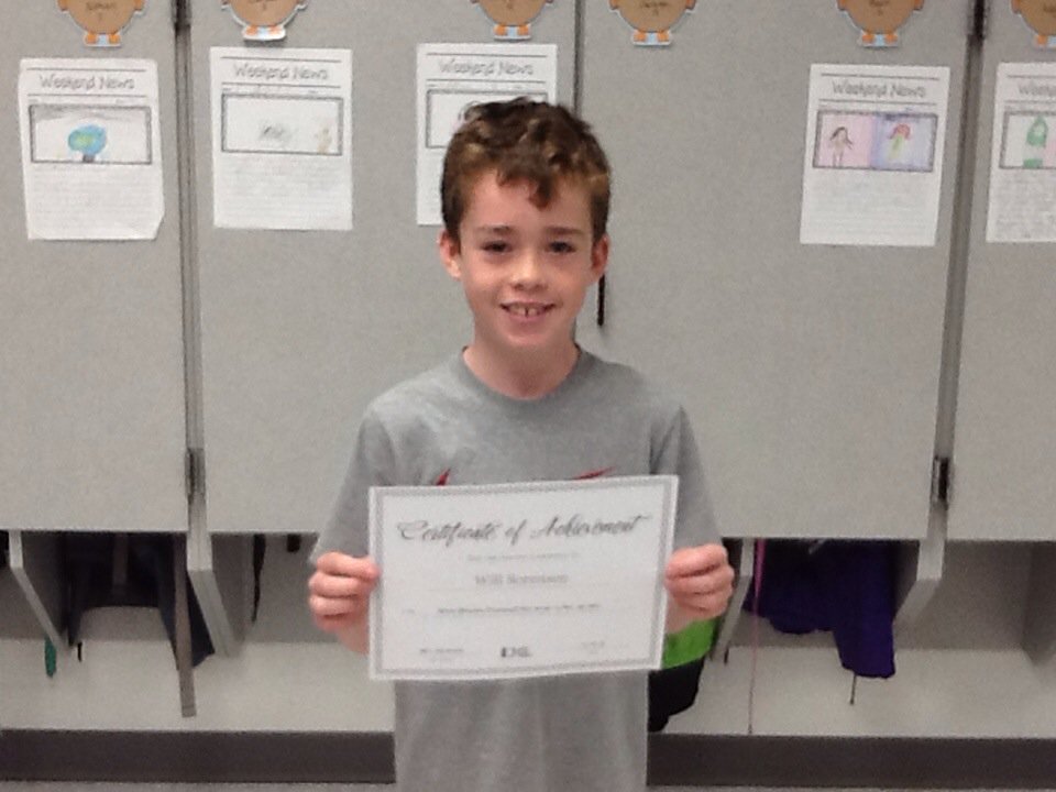 SaraDarveaux's tweet photo. Our weekly IXL challenge masters! @KMElem #measurementmasters https://t.co/bzIddfjUP5