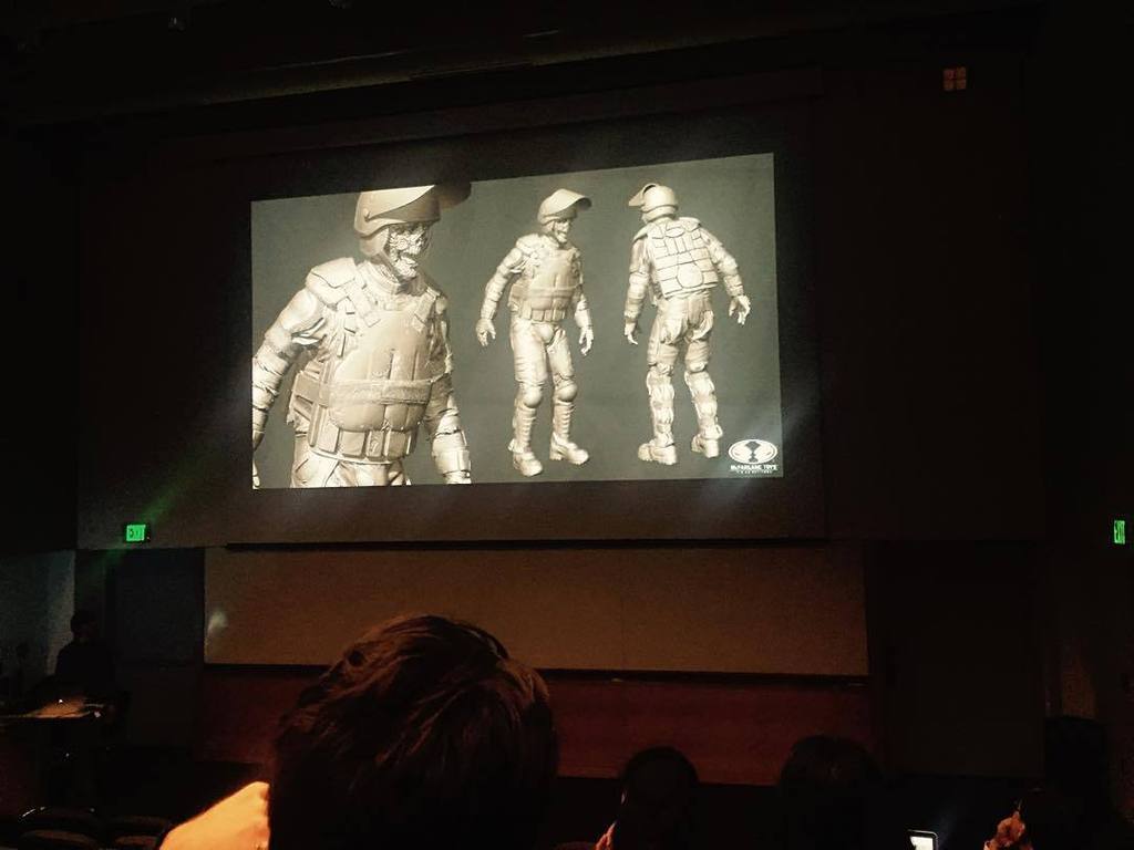#NCSUdesign can't get any cooler, they brought in the designer that modeled the Prison Zombie from #TheWalkingDead.…