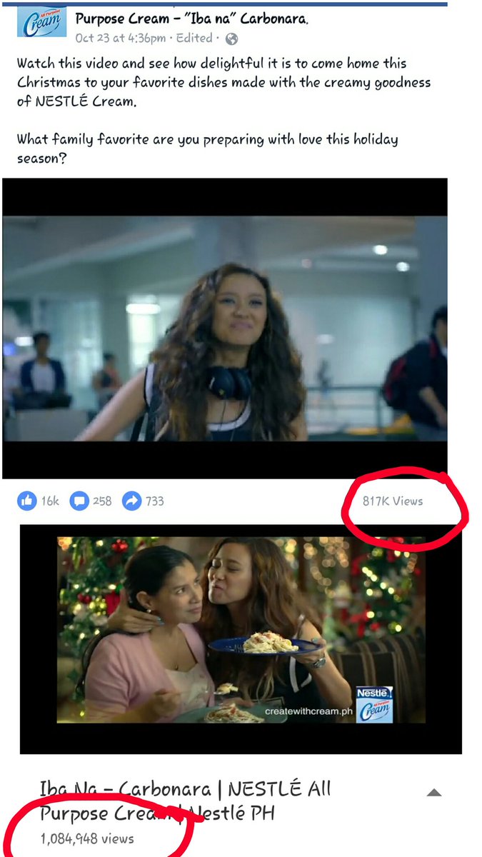JaymeNeutrons's tweet photo. Look at the views of your TVC after 3 weeks, @imjaymeann 😄 - admin K https://t.co/c7AdY4j3uv