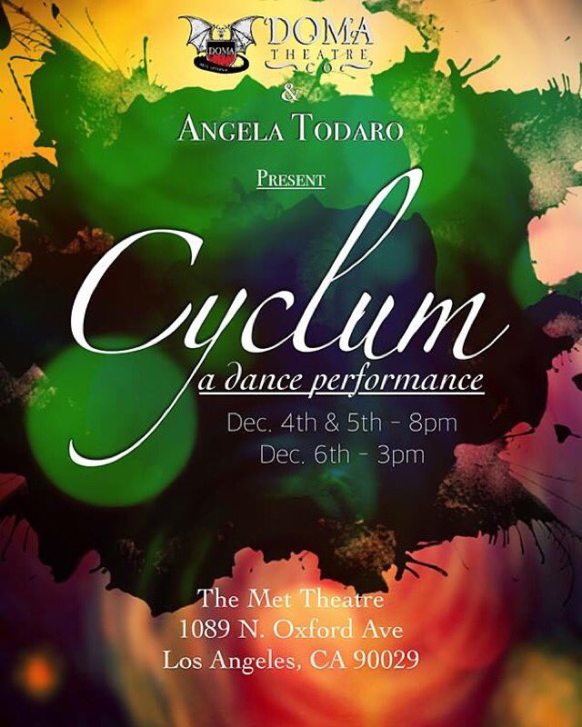 Are you ready to embark on this dance journey? #Cyclum tickets are #NowAvailable: instagram.com/p/-KREd3ITRO/ #LATHTR