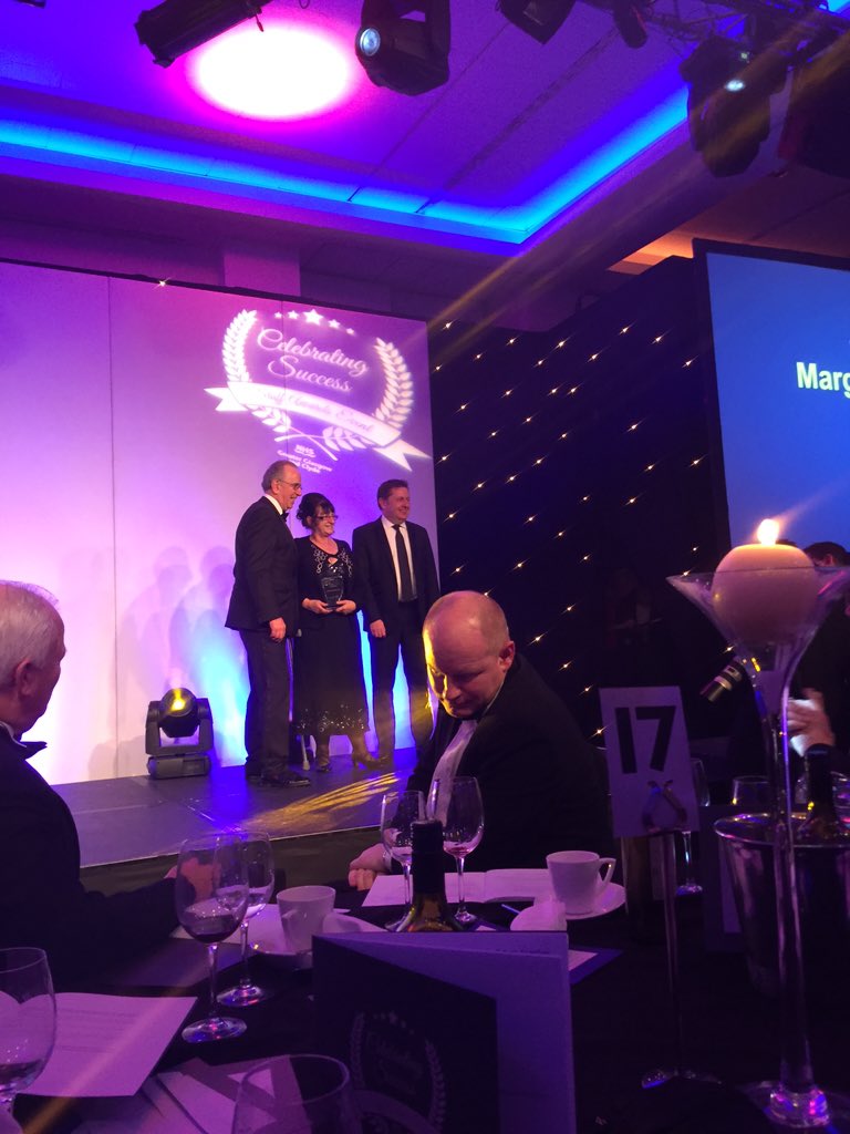 NHSGGC's tweet photo. Margaret Millmaker has won our Volunteer award for her unwavering commitment to patient and service user involvement https://t.co/Dd267zuDxr