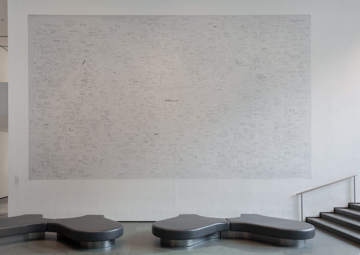Andrea Geyer surfaces the history of women and modernism in her current MoMA installation. bit.ly/1Qr7bNv