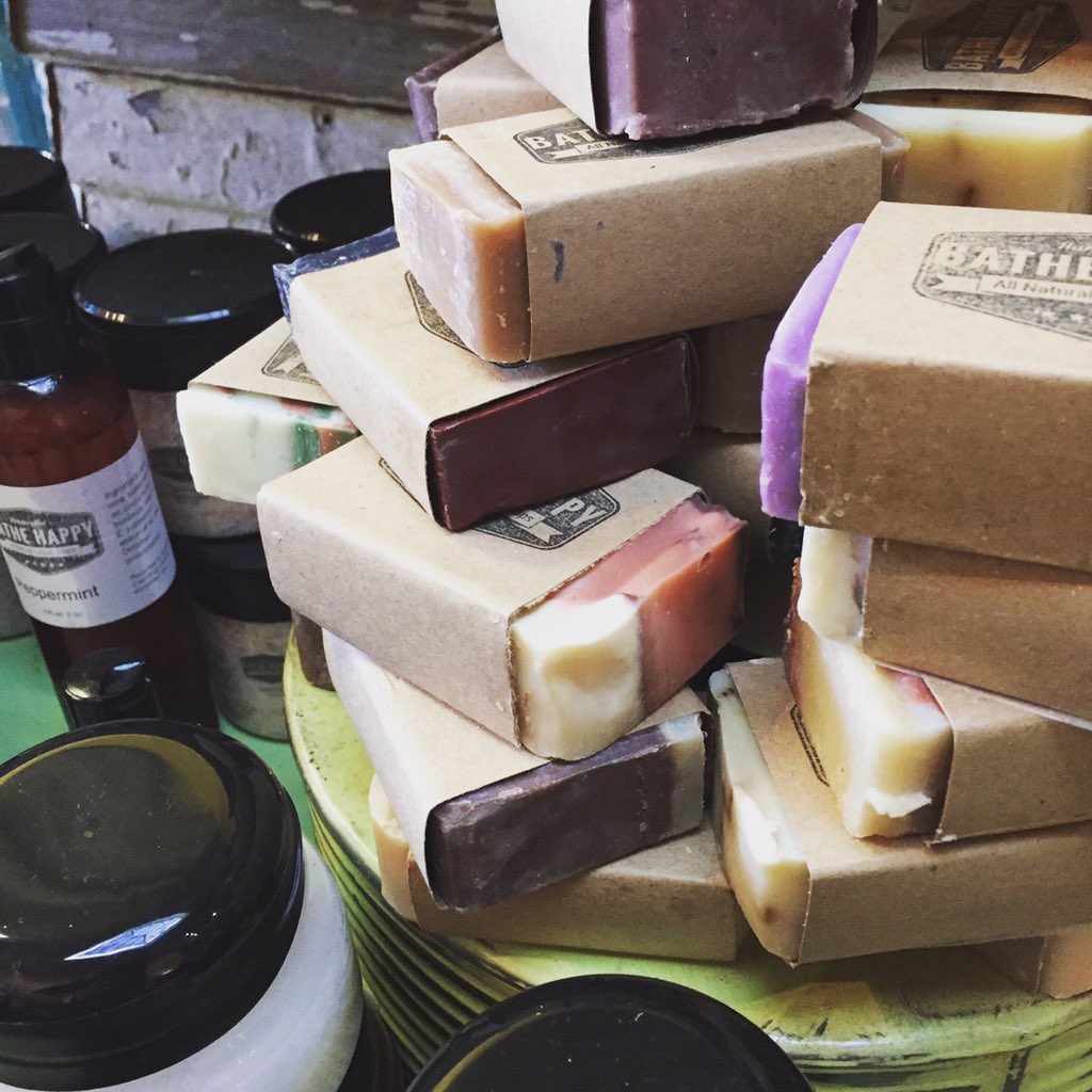 If you haven't tried a bar of these handmade treasures you are missing out #bishoparts #thelaughingwillow #shopsmall