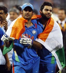 Wishing Virat Kohli a Very Happy Birthday From Ms Dhoni & Fans       