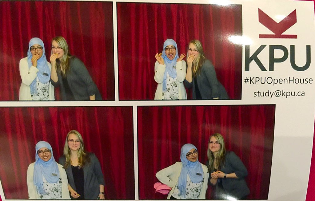 goingmed's tweet image. Make some memories at the photo booth #KPUOpenHouse #PicsWithCookies @KwantlenU @NaveenZafar