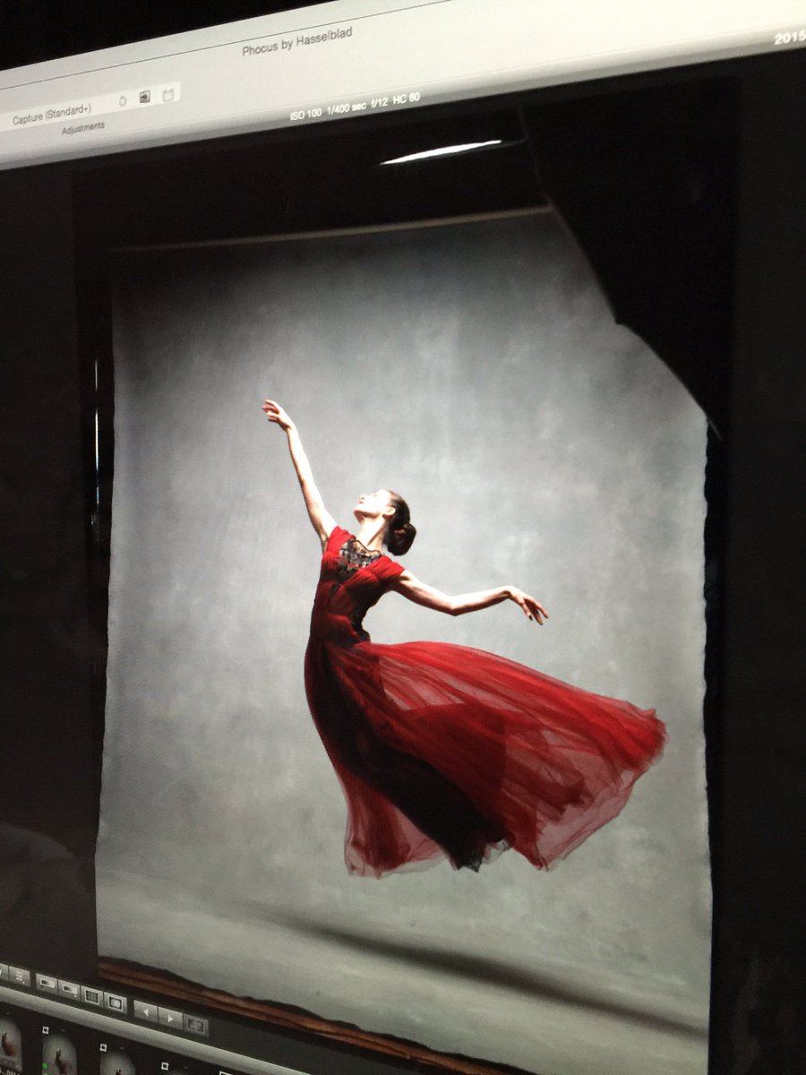 So great working with @nycdanceproject. Honored to be part of it. Dress by <a href="/TadashiShoji/">Tadashi Shoji</a> hair/makeup by Juliet Jane