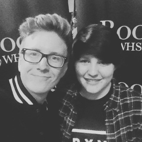ThisBeElliee's tweet photo. I'm so happy I finally got to meet the person who has helped me through so much #bingetour @tyleroakley https://t.co/jdfasRPebs