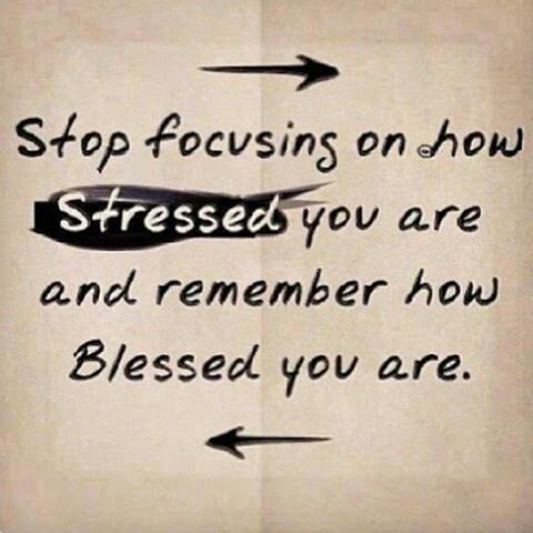 pickboxx's tweet photo. Stop focusing on how #stressed you are, and realize how #blessed you are #NationalStressAwarenessDay https://t.co/yc3rUU44Jg