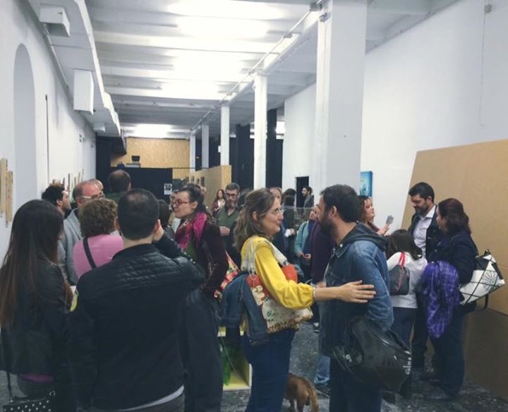 MurciaCuartel's tweet photo. Hoy inauguración de la exposición de @DiegoLizan "El país de lo grande y lo pequeño" #afavordelcuartel https://t.co/zWZUhMnYgu