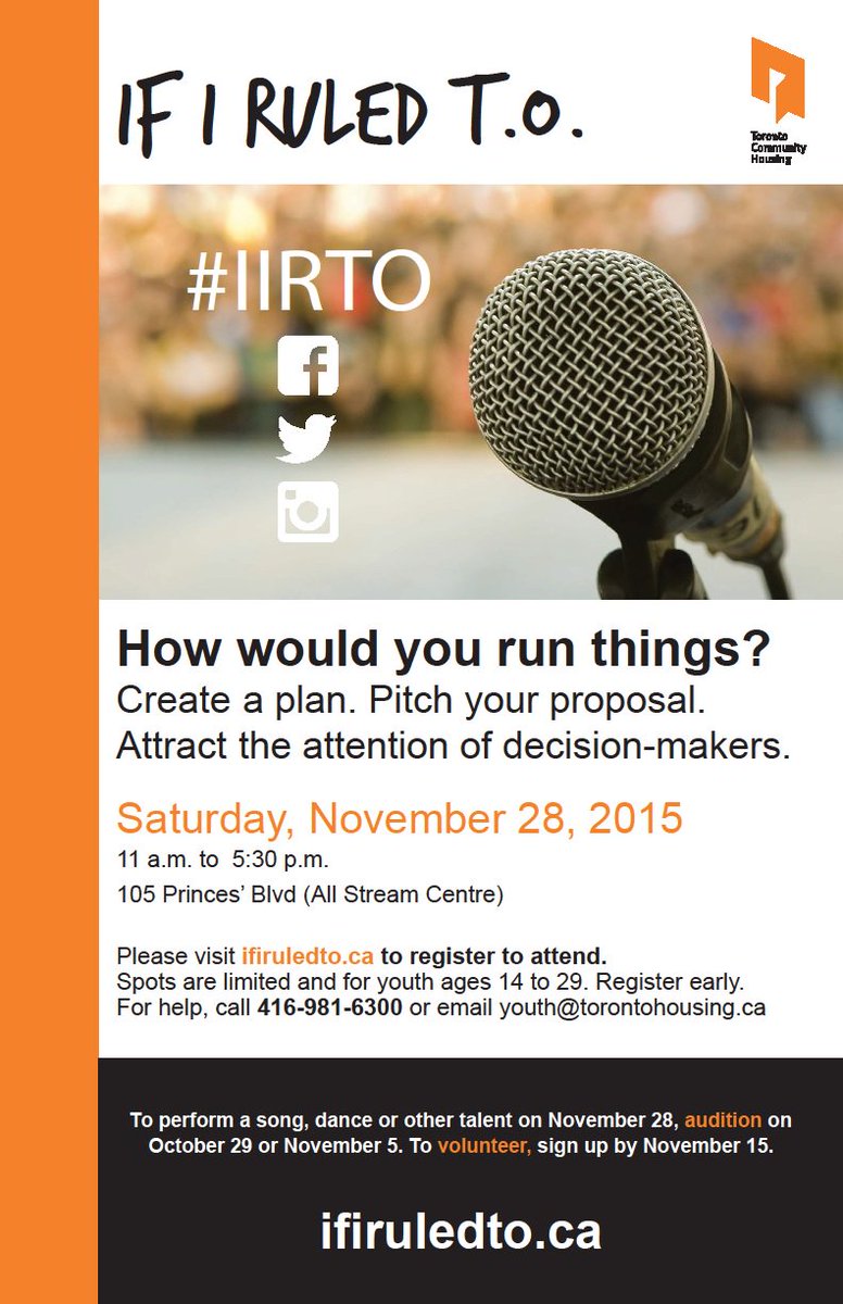 BEEKYNetwork's tweet image. How would you Run T.O? #IIRTO
@ScarbTO @SCMirror @youthlinkto @bbncentre