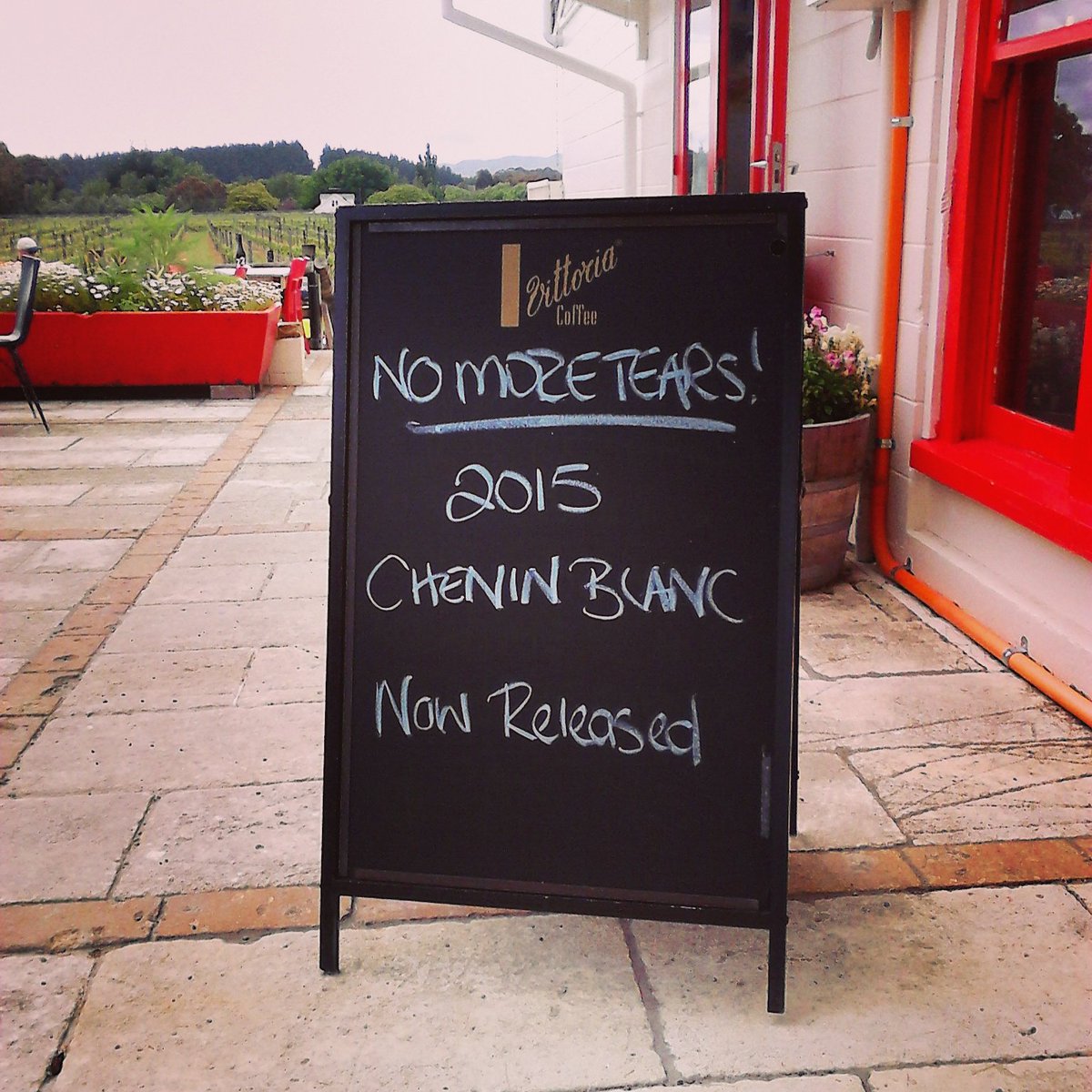 Finally after the 2014 sold out in 8 weeks and after 8 long months between drinks! #nzwine #WorthTheWait #Chenin