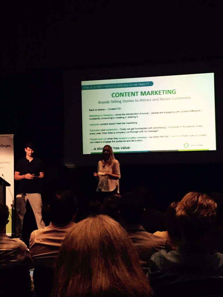 Wee_Sadie's tweet photo. Marketing team - REPRESENT! OCEDCON15 @OC_Conference #contentmarketing https://t.co/p7zjay9Z6e