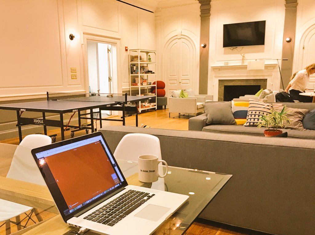 staghioff's tweet photo. Loving @Joynture, very civilised co-work space on Wall St. in the old Bank of NY building. https://t.co/iubnZpjjvx