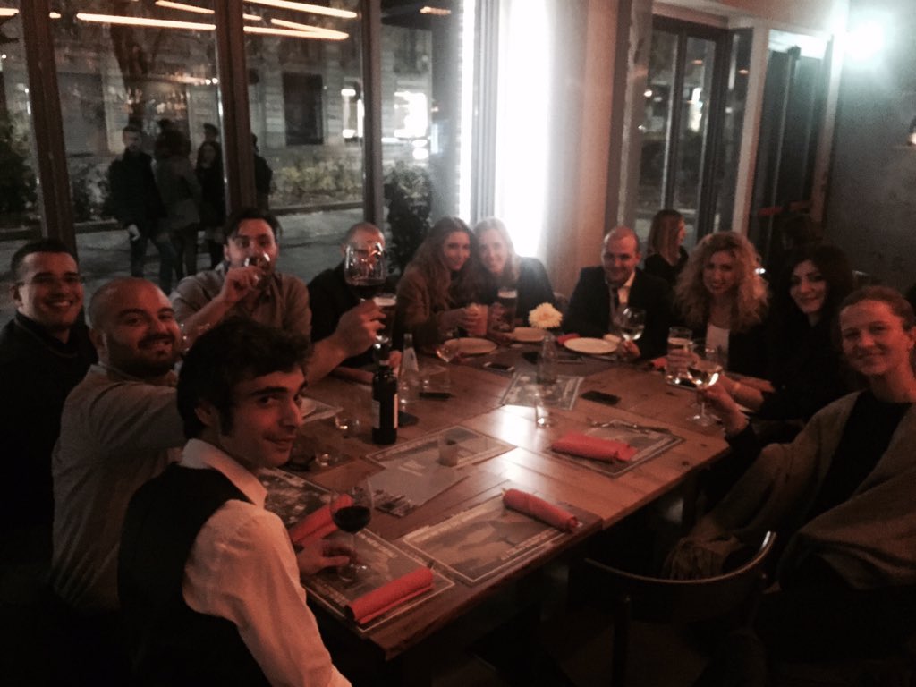 eilujkoch's tweet photo. Viva @Ve_Italia - we cut the ribbon and are open for business in the heart of Milan. Now wine! https://t.co/ZAUqTBkwuL