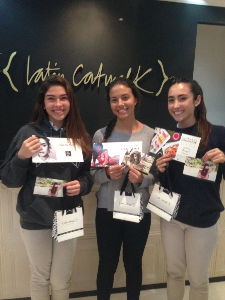 latincatwalk's tweet photo. Happy winners from the #ULTIMATEHANGOUT giveaway ✨ thanks for participating girls! https://t.co/oGTFuGk8Vq
