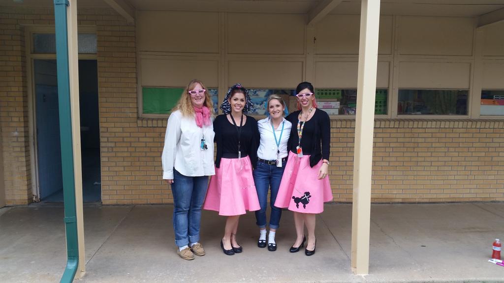 Kindergarten loves the 50s.  #WCEloveslearning