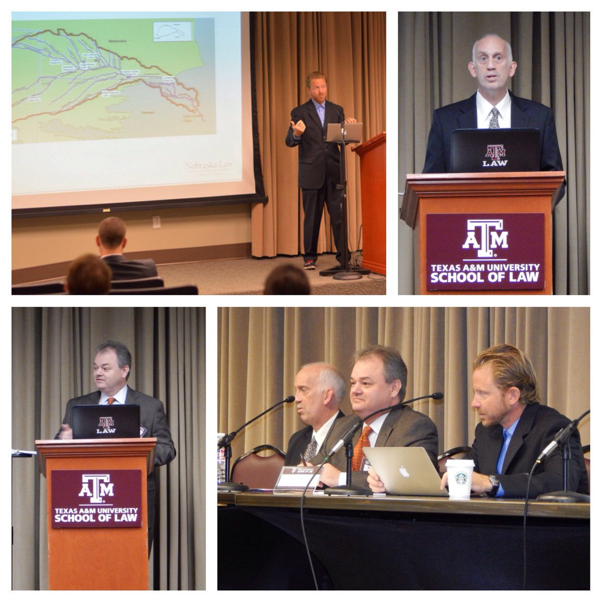 TAMU_Law_Review's tweet photo. #FarmtoTable15 focused on the food-water-land nexus with @JesseJames8785 @PSUAgLawCenter &amp; @anthony_schutz https://t.co/x8rSIk8SPX