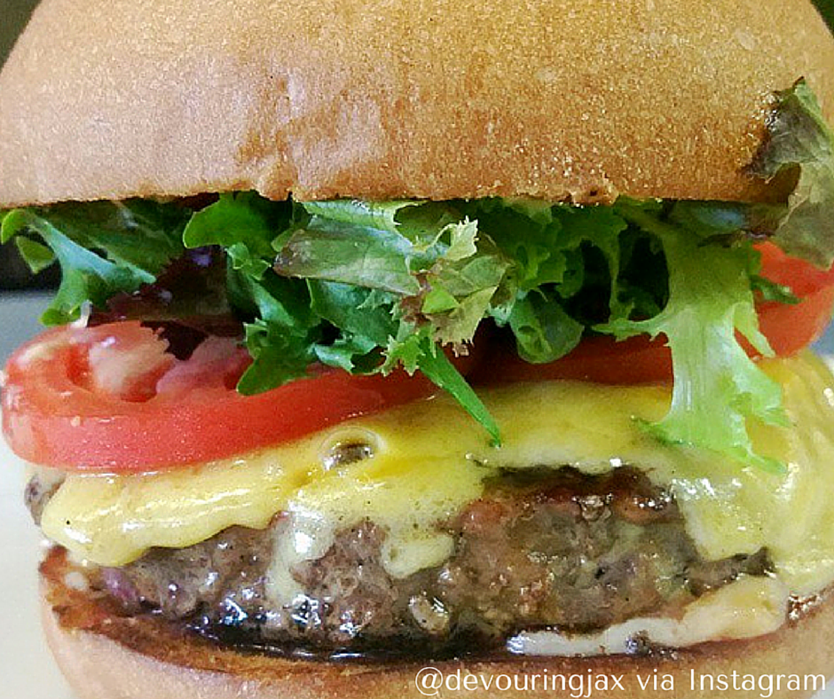 904restaurant's tweet photo. Staring at the picture won't make the #904burger appear! Come into 904 Restaurant today! 
#onlyinduval #foodiejax https://t.co/E4tD96r2Ud