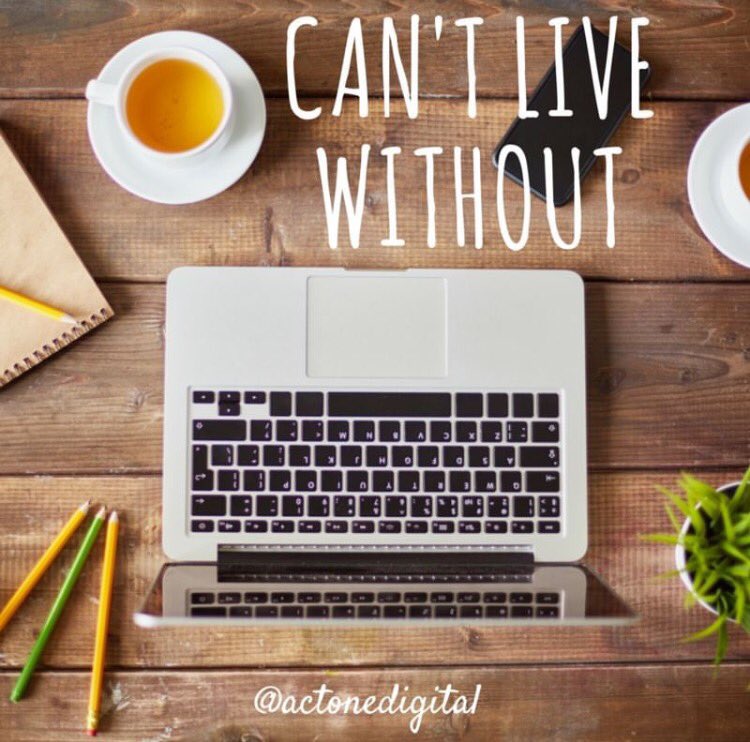 ActOneDigital's tweet photo. What's something you #cantlivewithout? Tweet us a pic or tag us on instagram! https://t.co/3cIHzdJNCh https://t.co/vDvkHJXqkW