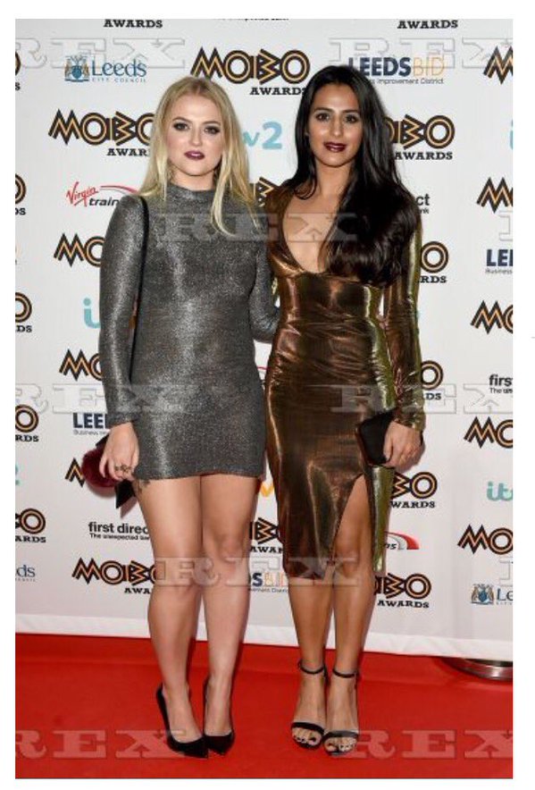 BangTidyHQ's tweet photo. -@lufallon &amp; @SairKhan at the #MOBOAWARDS https://t.co/46R4yfVYS8
