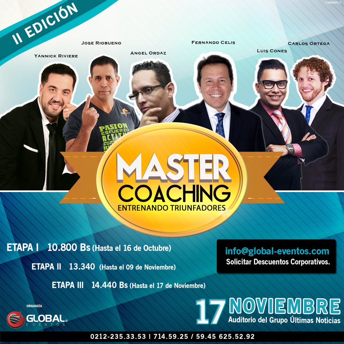 MasterCoachingV's tweet image. Los lideres del Coaching juntos nuevamente en la segunda edición de #MasterCoaching2015 #LifeCoach