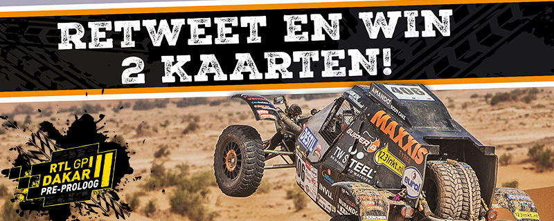 Wil jij naar de #Dakar2016 Pre-proloog??? 👍👍🏁 RT &amp; maak kans op 2 tickets! Zie je daar 🐪😜 <a href="/RTLGP/">RTL GP</a>