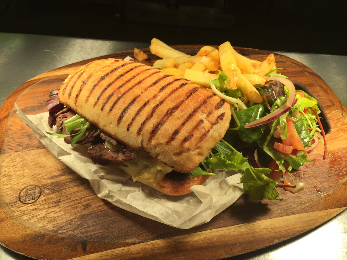 Roast Beef Sandwich With Rocket &amp; Mustard Mayo.#Hungry #Lunch  #Lymington