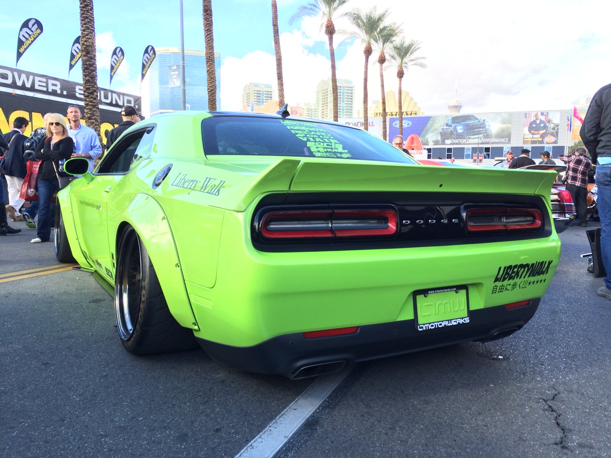 BorlaExhaust's tweet photo. #ProjectHulk at #SEMA with a #BorlaExhaust. IG: @hawaiianeze
#challenger #dodgechallenger #borla #SEMAShow #SEMA2015 https://t.co/mzqmyopuyx