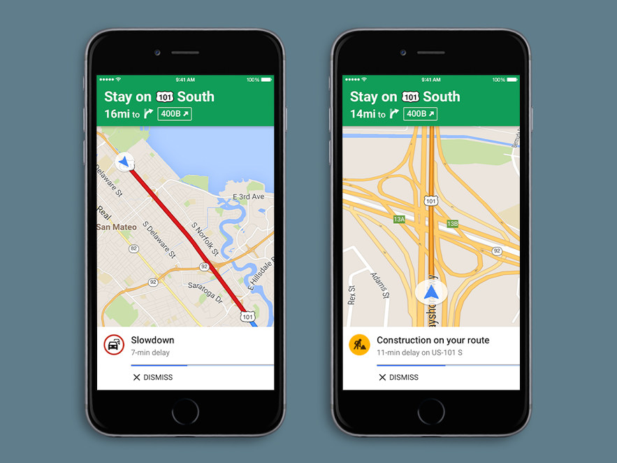Google Maps on Twitter: "Less. Traffic. New #GoogleMaps traffic alerts