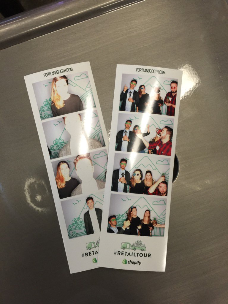 Yup yup Photoboothing with #shopify at #weareopen
