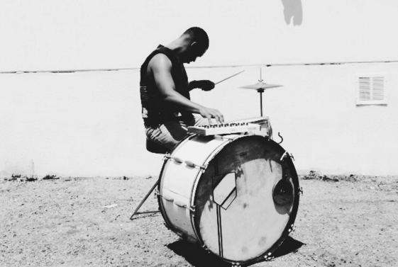 CreatorsProject's tweet photo. Watch drummer Deantoni Parks tear through a man/machine drum set: https://t.co/XLYM2N6xqr https://t.co/pIFnR3GZ4Y