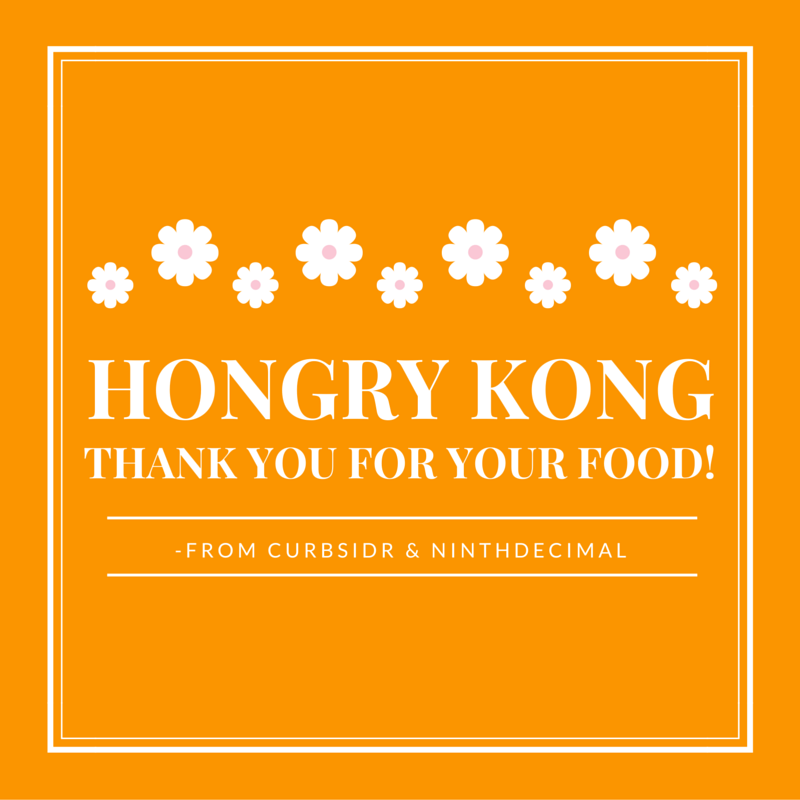 Curbsidr's tweet photo. #YouHadMeAt catered lunch. Many thanks to @HongryKong for their delicious food catered to @NinthDecimal today! https://t.co/fXy2HlJDlD