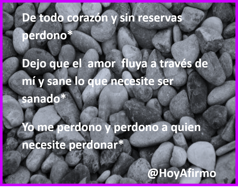 HoyAfirmo's tweet photo. De todo corazón y sin reservas perdono* https://t.co/nTFQqahahK