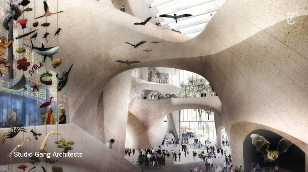 nytimes's tweet photo. American Museum of Natural History reveals design for expansion https://t.co/0pI8YxUOL3 https://t.co/sSOATcIwSU