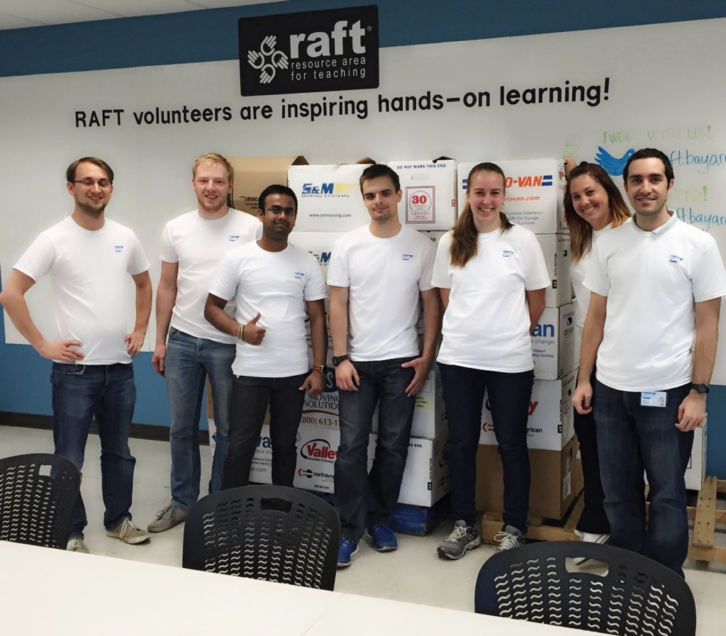 TechLifeTX's tweet photo. @SAPsv Interns and grads supporting MOS at RAFT in Sunnyvale  #sapvolunteers #fillingboxes https://t.co/4ocIdQTtAH