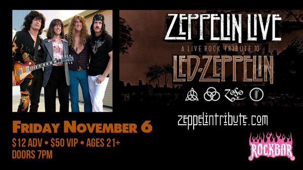 johnpauljoel's tweet photo. I'm playing w/Zeppelin Live @Zeppelintribute Friday 11/6 @RockbarSJ &amp; Saturday 11/7 @ District Theatre in Gilroy, CA https://t.co/oQt119pAzK
