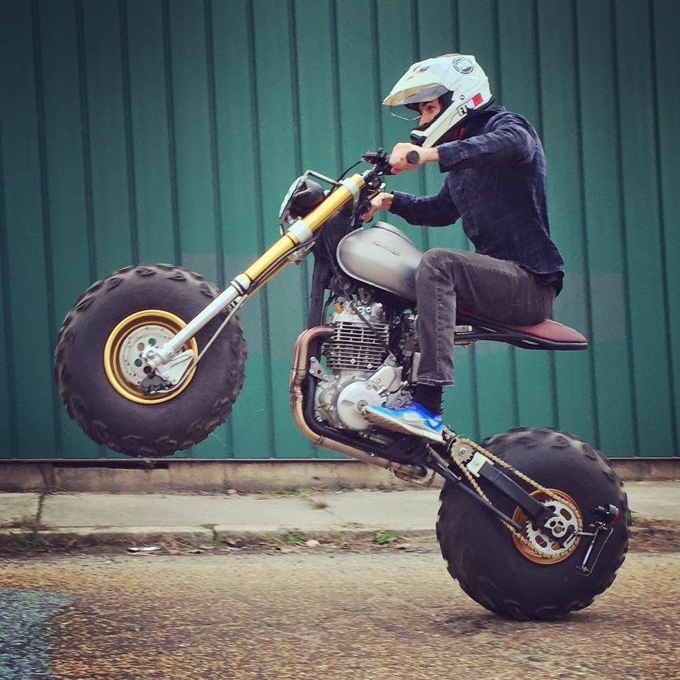 TheBullitt's tweet photo. Happy Wheelie Wednesday via @johnryland!
#wheeliewednesday | #bw650 | #classifiedmoto https://t.co/UXW0IqxFlQ