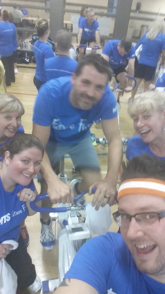 chattycandace's tweet photo. @Bad_Decizions @AceBurpeeShow @Had a blast today at the JDRF ride. #howfarwouldyougo #mtsfuturefirst #jdrfride https://t.co/Q4TDnM1WBv