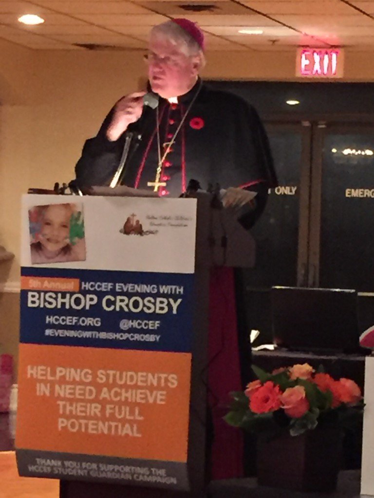 RealSteelJane's tweet photo. "Little things together make big things happen" #EveningwithBishopCrosby @HCCEF https://t.co/MS56de7QGc