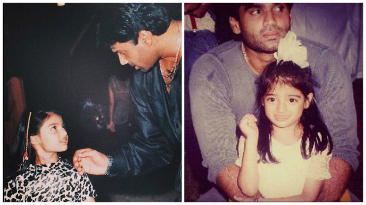 TeamGuiltyBytes's tweet photo. INSTA CHILDHOOD PHOTOS OF BIRTHDAY GIRL @theathiyashetty ! Read full on https://t.co/wfsNKS8Wui https://t.co/B6HLpx995o