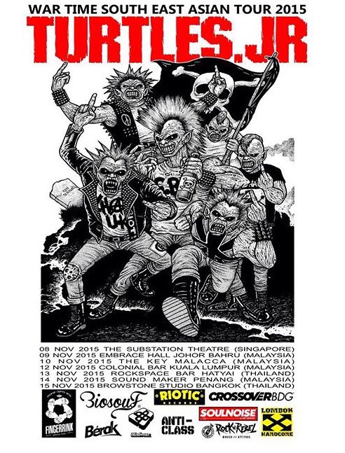 H-2 WAR TIME SOUTH EAST ASIAN TOUR 2015. CAN'T WAIT ! #wartimesoutheastasiantour