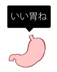 いい胃だなと思った時に使う 
