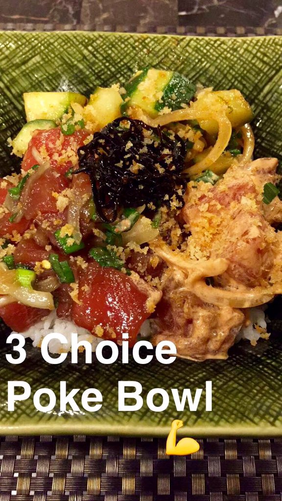misssamee808's tweet photo. Poke Bowl hit the spot. Cravings satisfied #kanackattack https://t.co/K5J3gpQrx3