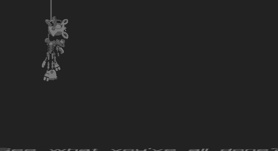el suicidio de mangle fnaf wordl muy creppy