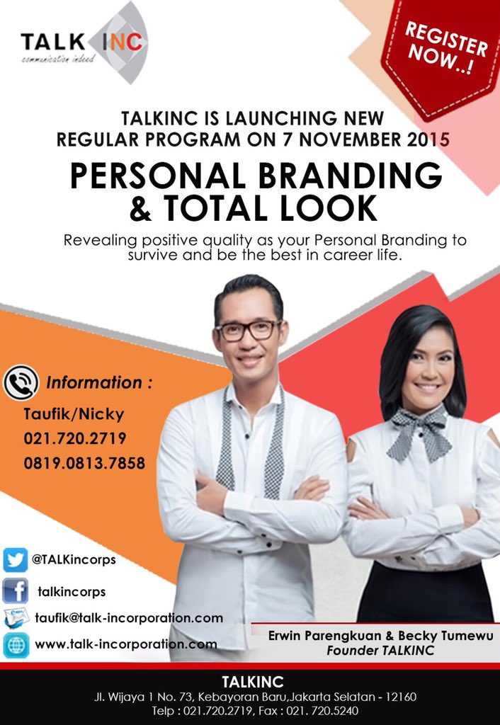Let's join <a href="/TALKincorps/">TALKINC</a> and build your own #personalbranding !!!!