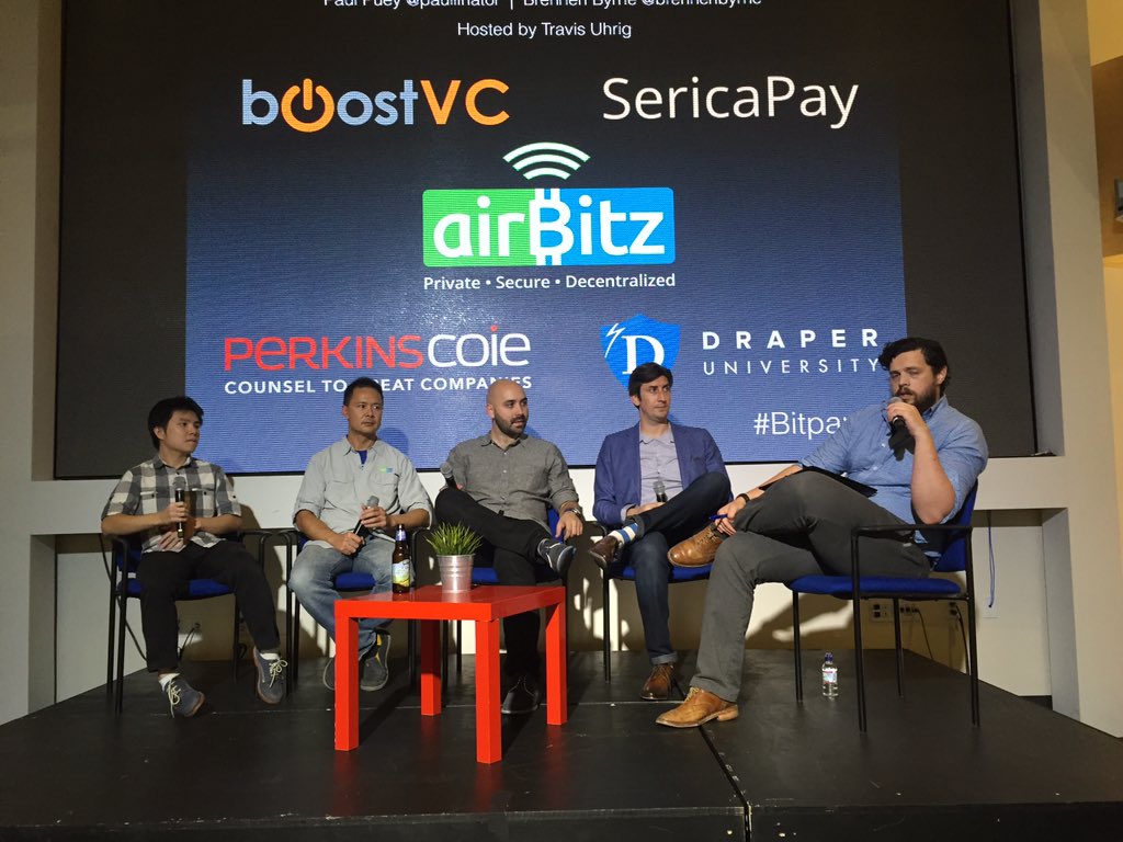 WebMan003's tweet image. #BitPanel with @brennenbyrne of @getclef an authentication company