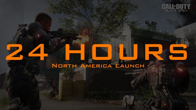 24 HOURS till #BO3Launch in North America...it's almost Call of Duty time! #BlackOps3 #soon